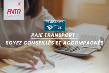 Paie transport : Transports62 vous conseille et accompagne !