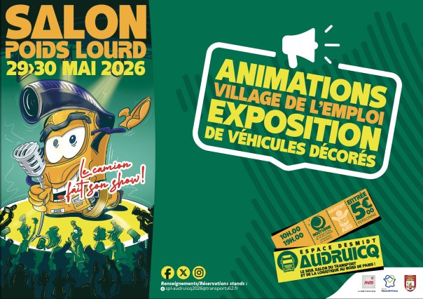 C'était la 21e édition de notre Salon du Poids Lourd à Audruicq